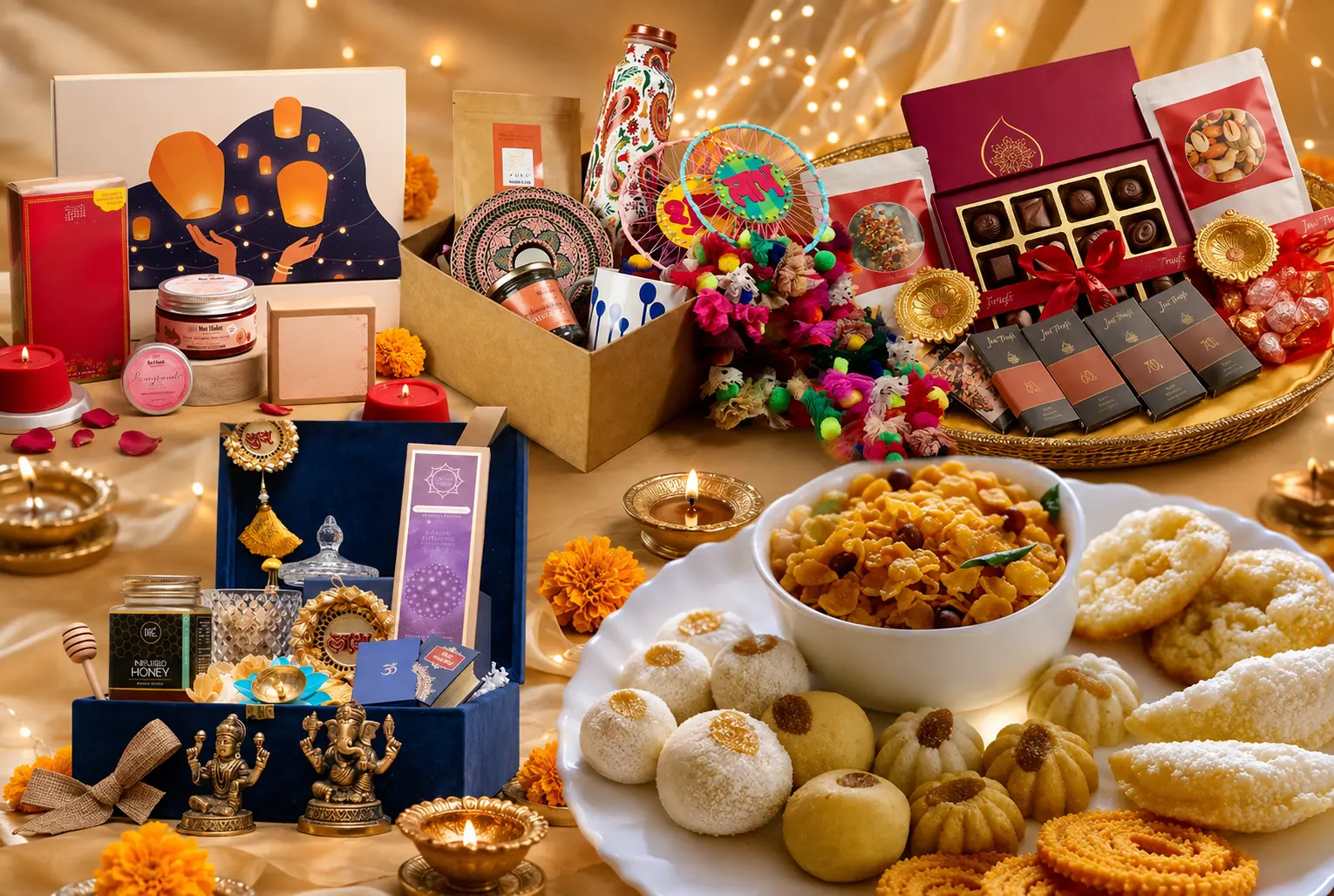 11 Diwali Gift Hamper Ideas for Your Loved Ones Abroad